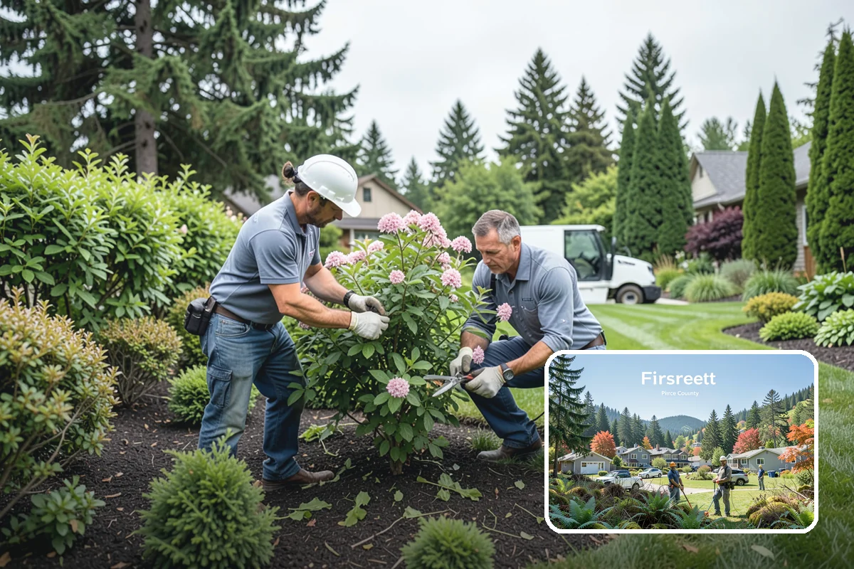 Timber Retaining Wall in Fircrest, Pierce County, WA - Lower upfront cost than stone or concrete