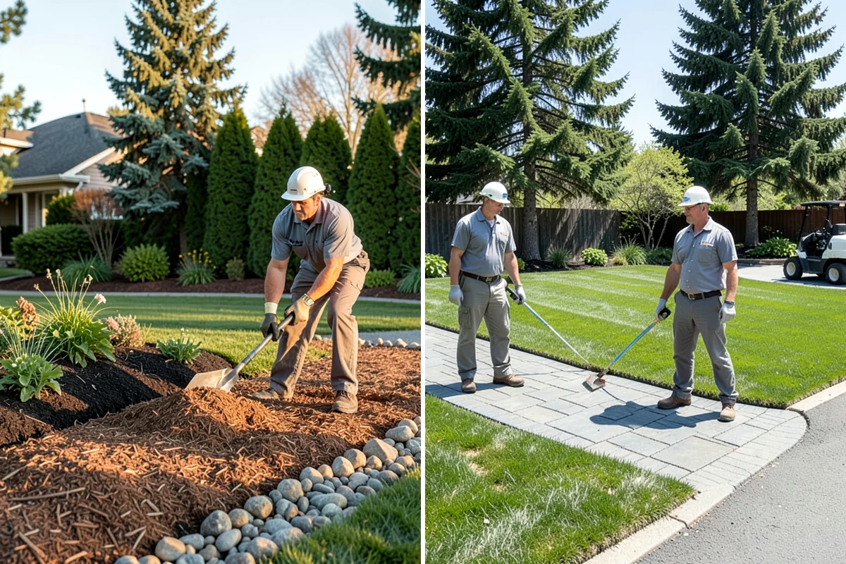 Timber Retaining Wall in Fircrest, Pierce County, WA - Excavate and level the base trench