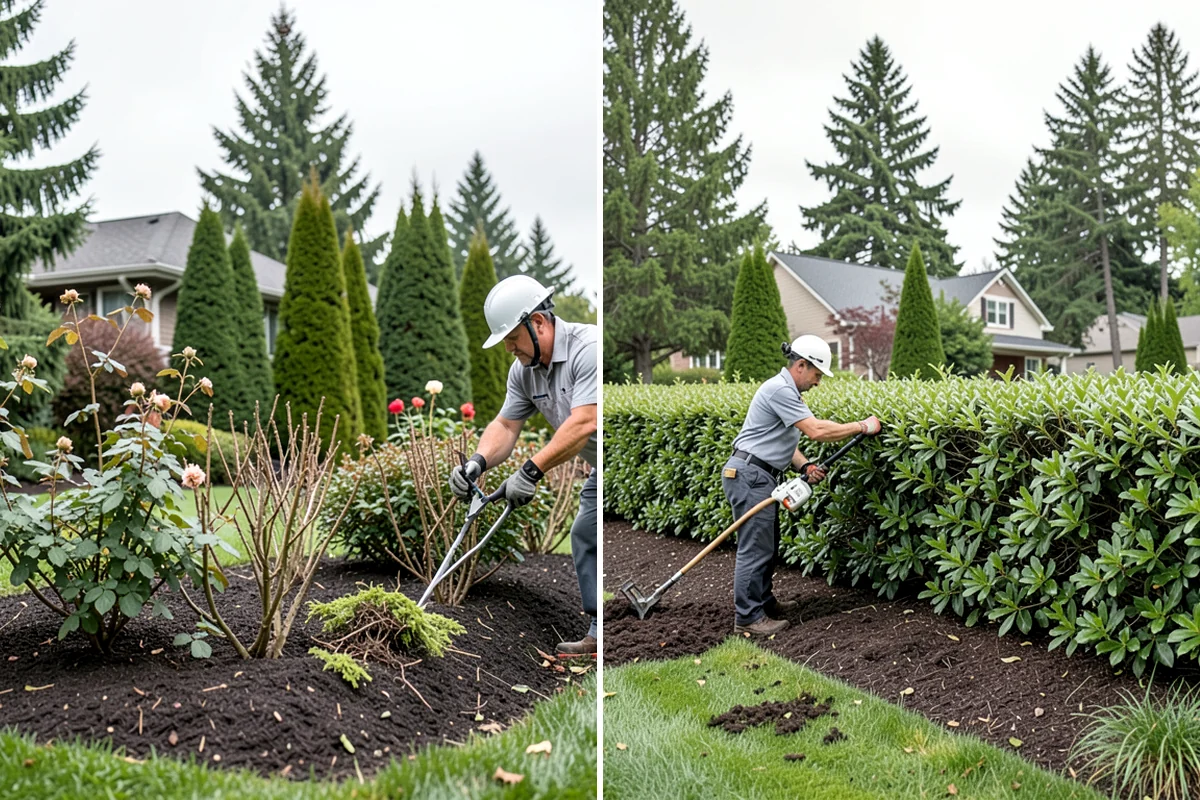 Timber Retaining Wall in Gig Harbor, Pierce County, WA - Excavate and level the base trench