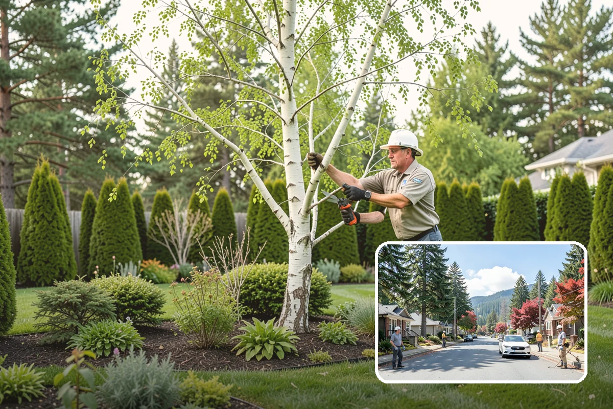 Timber Retaining Wall in Hunts Point, King County, WA - Lower upfront cost than stone or concrete