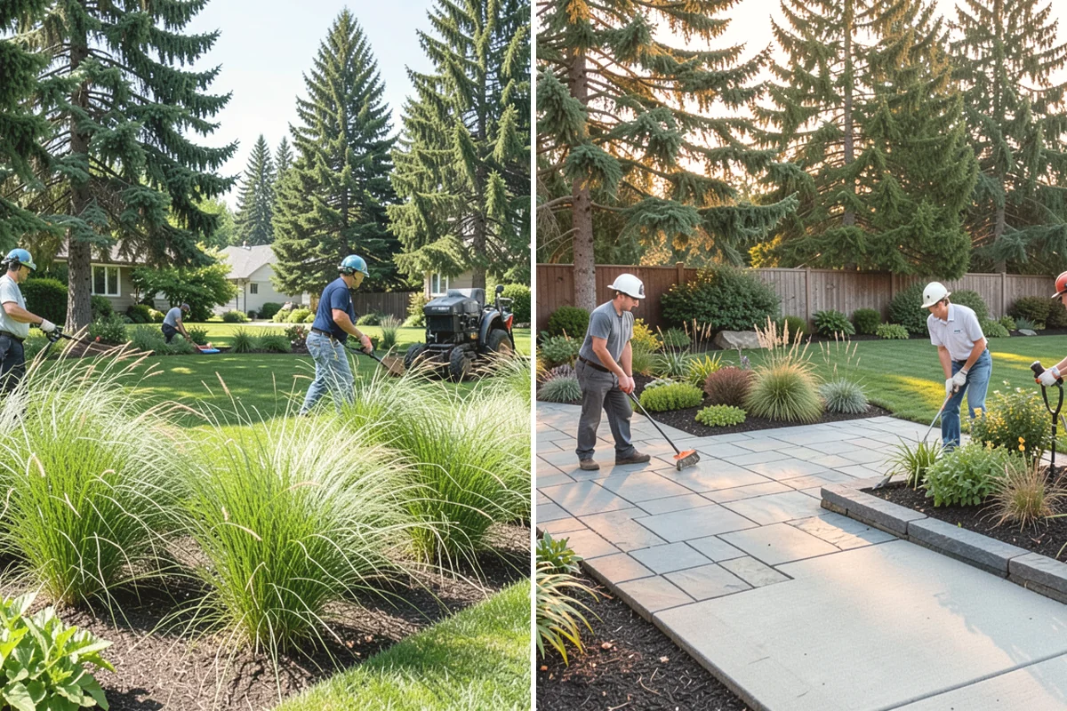 Timber Retaining Wall in Issaquah, King County, WA - Excavate and level the base trench
