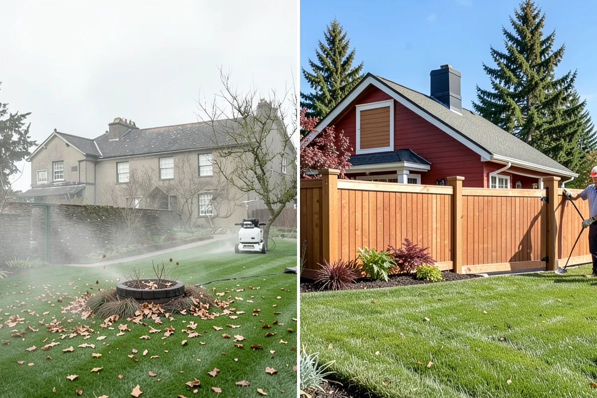 Timber Retaining Wall in Kenmore, King County, WA - Excavate and level the base trench