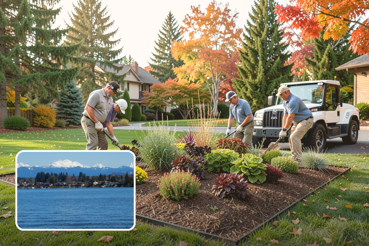Timber Retaining Wall in Lake Stevens, Snohomish County, WA - Lower upfront cost than stone or concrete