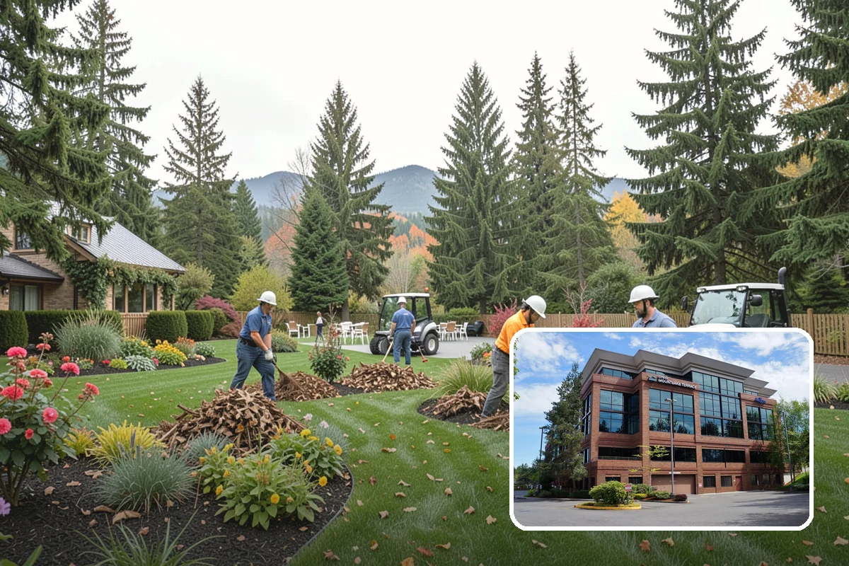 Timber Retaining Wall in Mountlake Terrace, Snohomish County, WA - Lower upfront cost than stone or concrete
