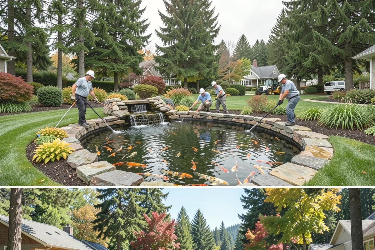 Timber Retaining Wall in Orting, Pierce County, WA - Best built in the drier months of late spring through early fall so timbers seat well and backfill compacts in Puget Sound soils.