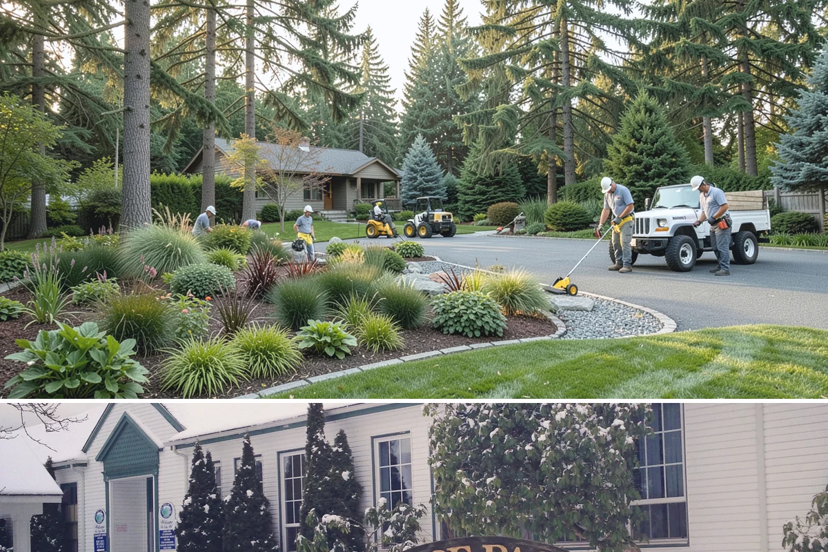 Timber Retaining Wall in Pacific, King County, WA - Best built in the drier months of late spring through early fall so timbers seat well and backfill compacts in Puget Sound soils.
