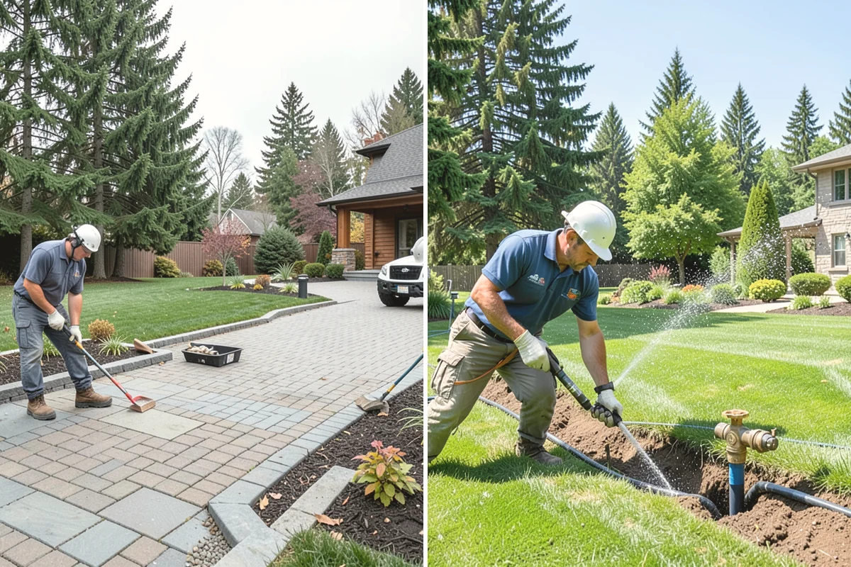 Timber Retaining Wall in Ruston, Pierce County, WA - Excavate and level the base trench