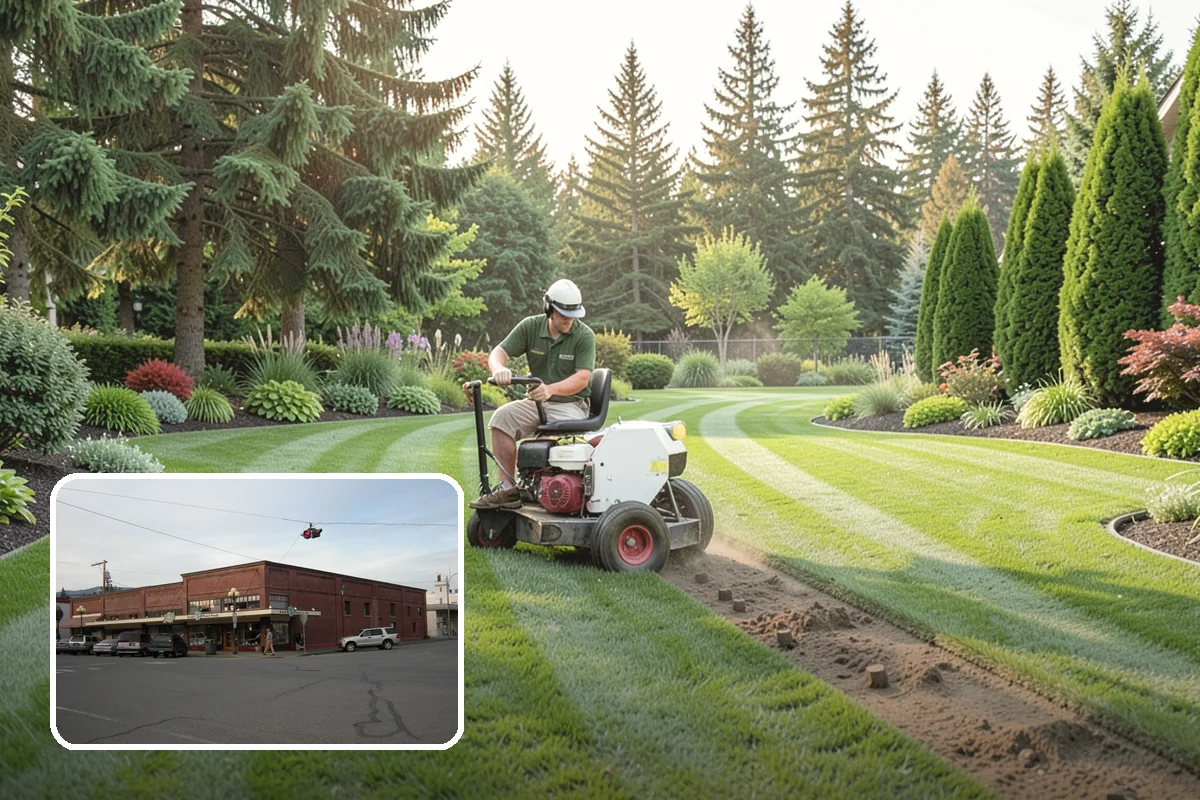 Timber Retaining Wall in Sedro-Woolley, Skagit County, WA - Lower upfront cost than stone or concrete