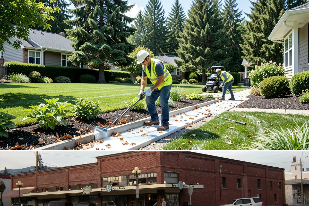 Timber Retaining Wall in Sedro-Woolley, Skagit County, WA - Best built in the drier months of late spring through early fall so timbers seat well and backfill compacts in Puget Sound soils.