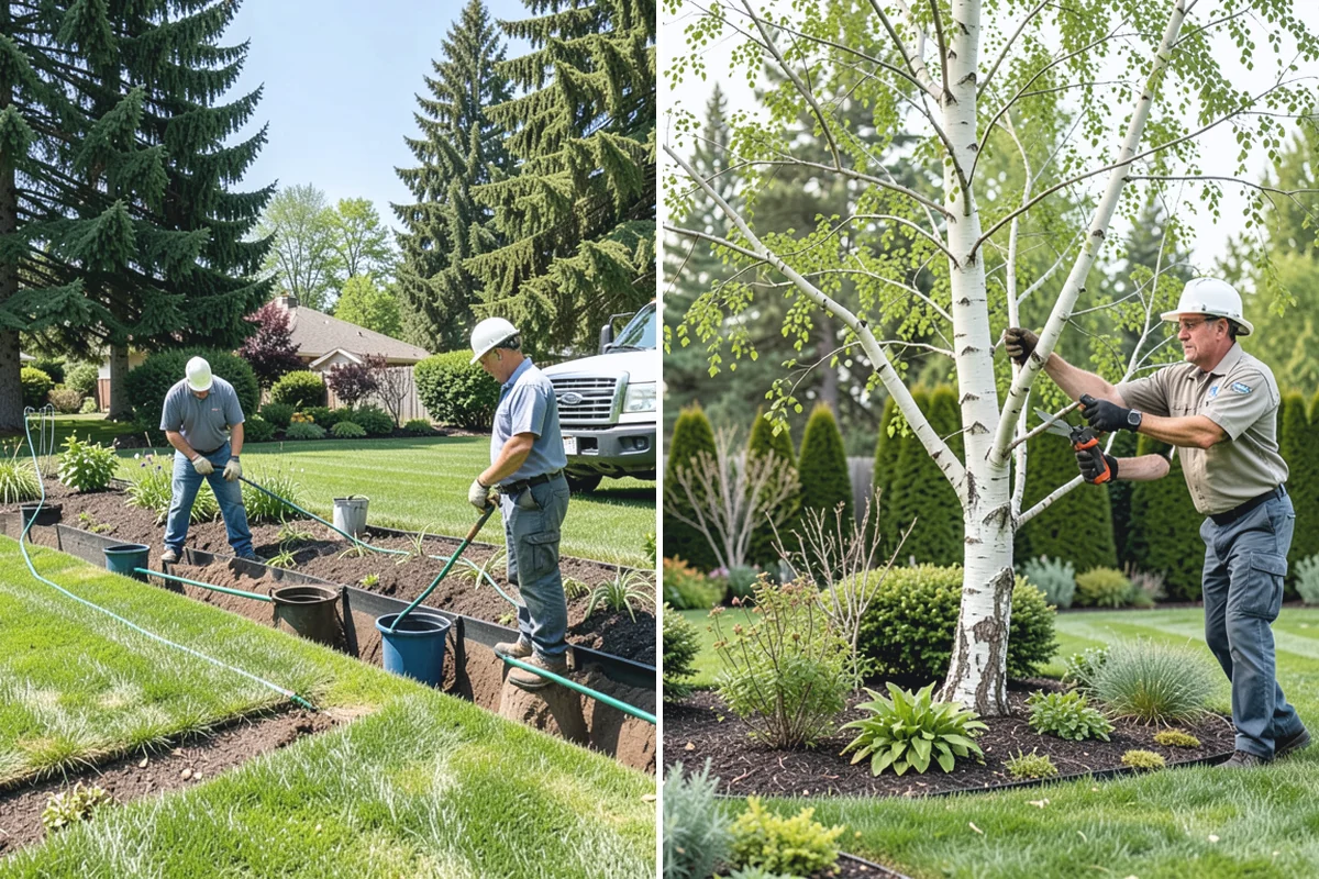 Timber Retaining Wall in South Prairie, Pierce County, WA - Excavate and level the base trench