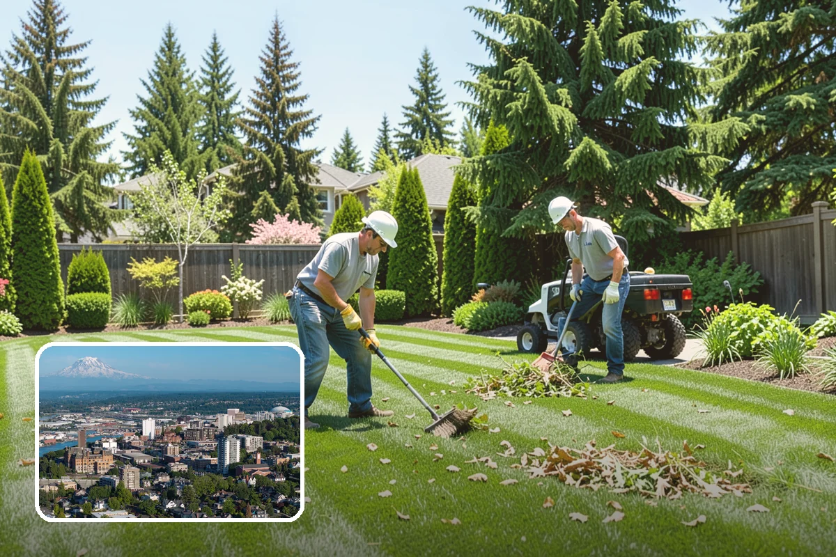 Timber Retaining Wall in Tacoma, Pierce County, WA - Lower upfront cost than stone or concrete