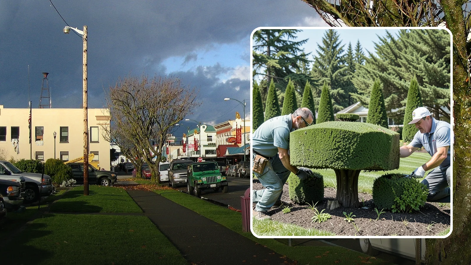 Topiary Pruning in Arlington, Snohomish County, WA - Expert topiary care that maintains geometric and sculpted forms with precision and consistency.