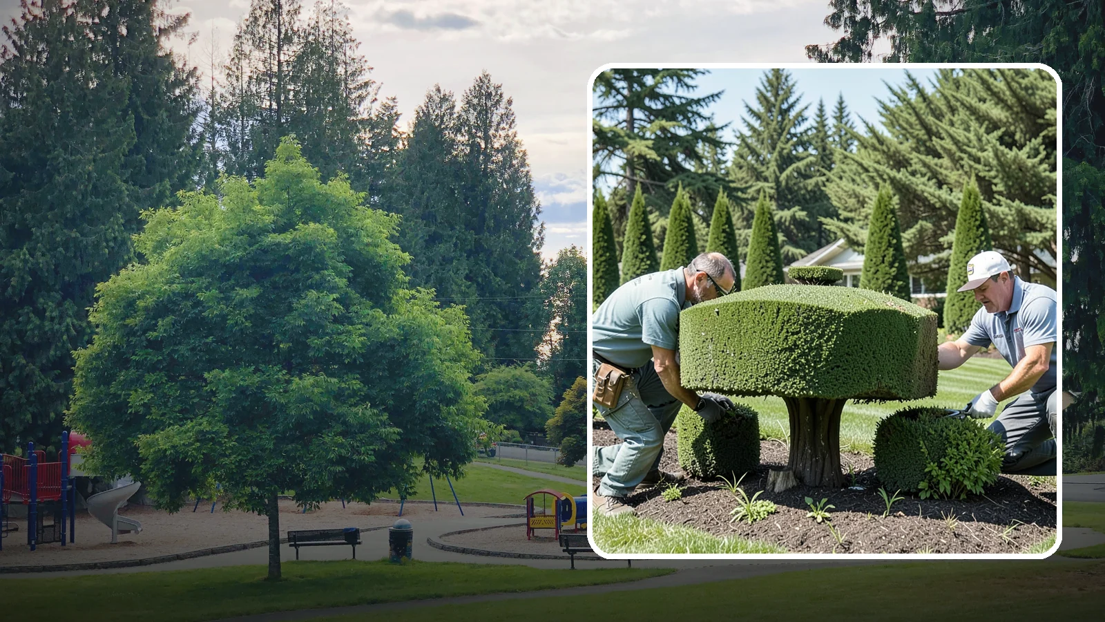 Topiary Pruning in Bonney Lake, Pierce County, WA - Expert topiary care that maintains geometric and sculpted forms with precision and consistency.