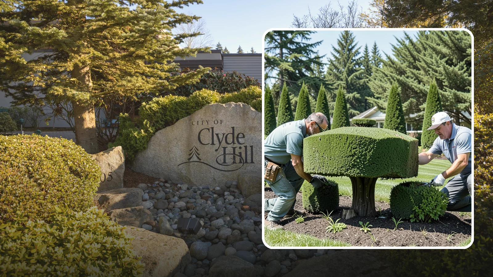 Topiary Pruning in Clyde Hill, King County, WA - Expert topiary care that maintains geometric and sculpted forms with precision and consistency.