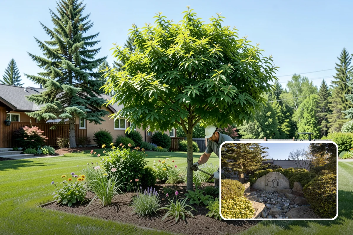 Topiary Pruning in Clyde Hill, King County, WA - Crisp, precise geometric forms