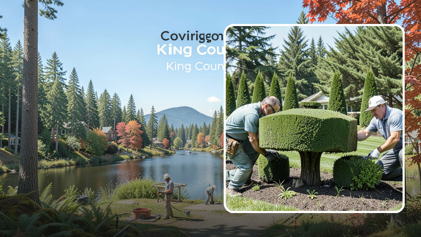 Topiary Pruning in Covington, King County, WA - Expert topiary care that maintains geometric and sculpted forms with precision and consistency.
