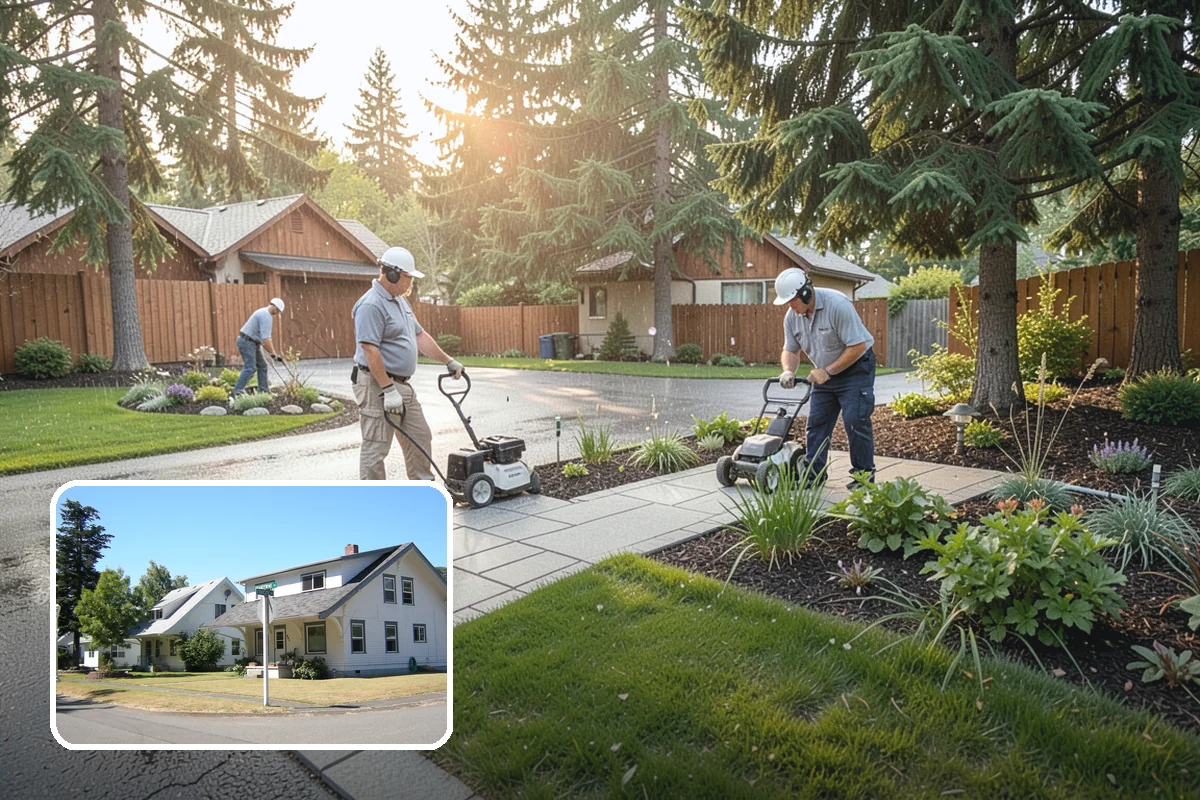 Topiary Pruning in DuPont, Pierce County, WA - Crisp, precise geometric forms