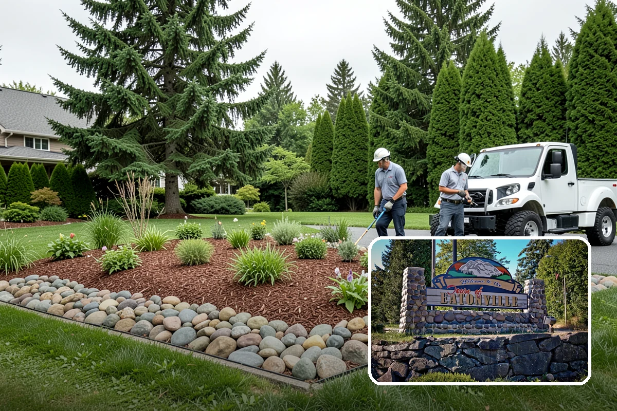 Topiary Pruning in Eatonville, Pierce County, WA - Crisp, precise geometric forms