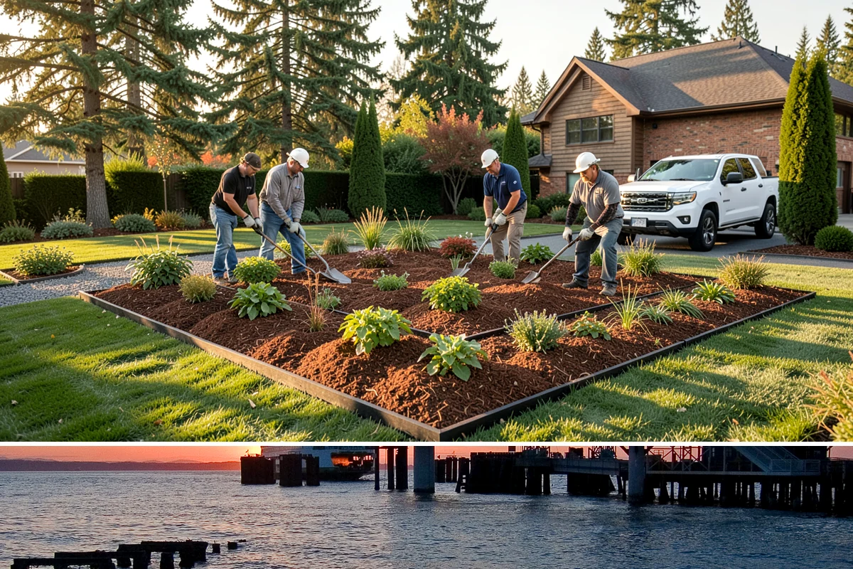 Topiary Pruning in Edmonds, Snohomish County, WA - Requires frequent trims through the growing season to hold the form.
