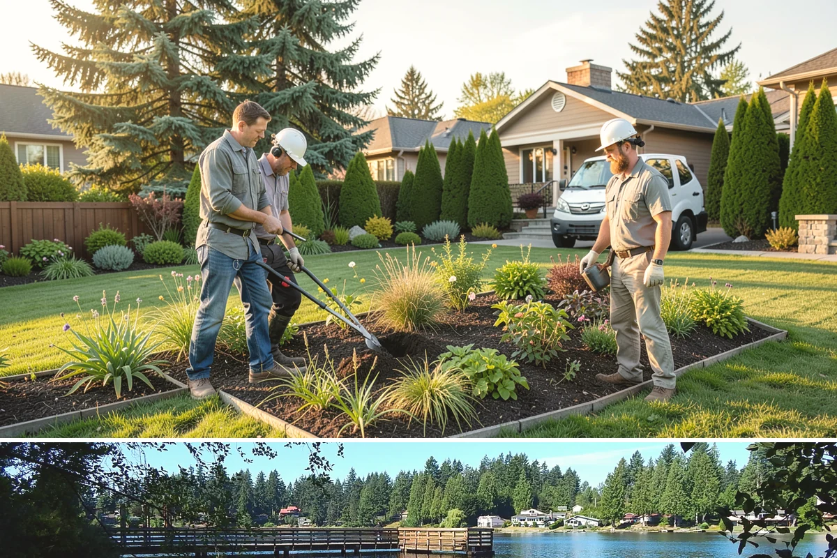 Topiary Pruning in Federal Way, King County, WA - Requires frequent trims through the growing season to hold the form.
