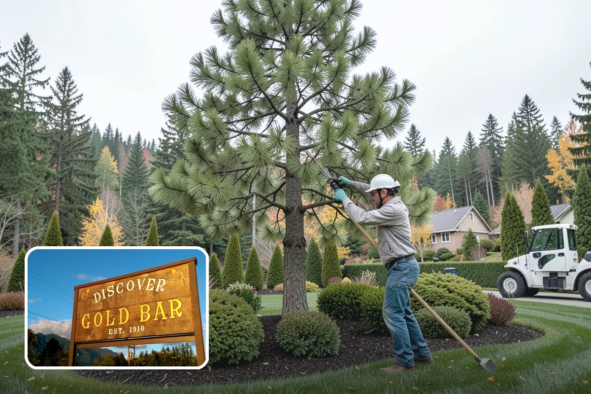 Topiary Pruning in Gold Bar, Snohomish County, WA - Crisp, precise geometric forms