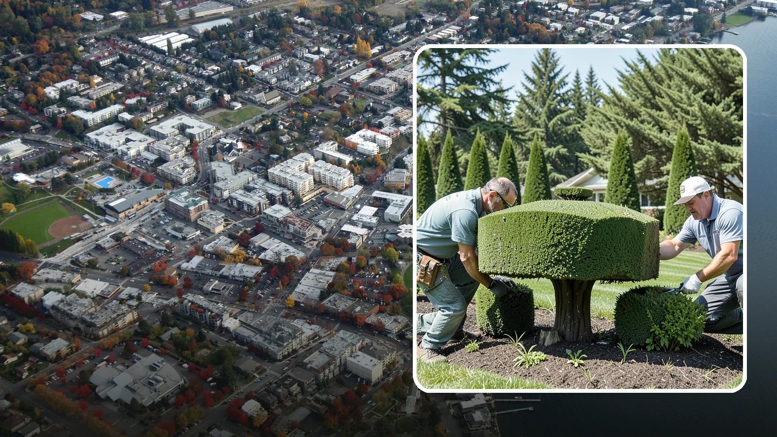 Topiary Pruning in Kirkland, King County, WA - Expert topiary care that maintains geometric and sculpted forms with precision and consistency.