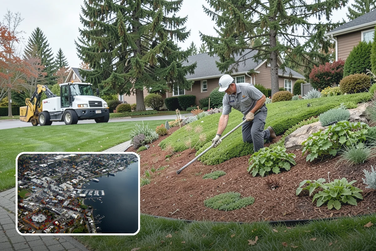 Topiary Pruning in Kirkland, King County, WA - Crisp, precise geometric forms