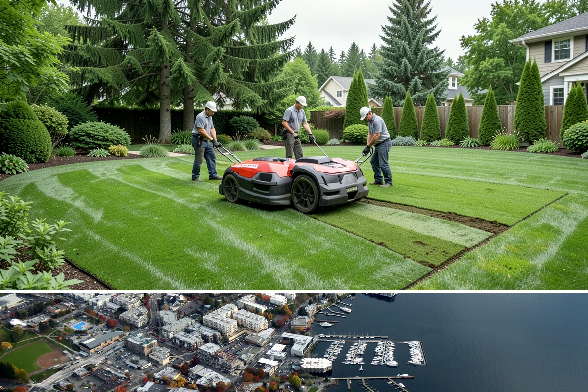 Topiary Pruning in Kirkland, King County, WA - Requires frequent trims through the growing season to hold the form.