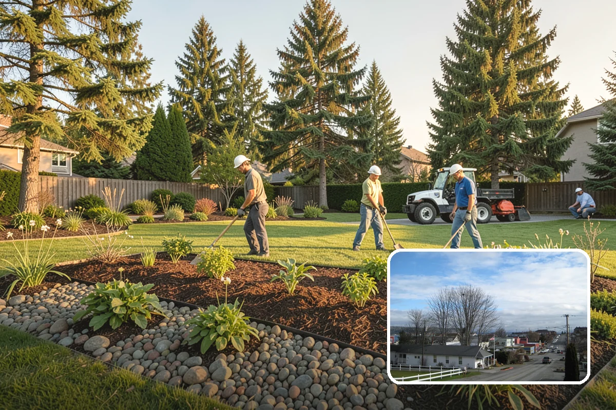 Topiary Pruning in Langley, Island County, WA - Crisp, precise geometric forms