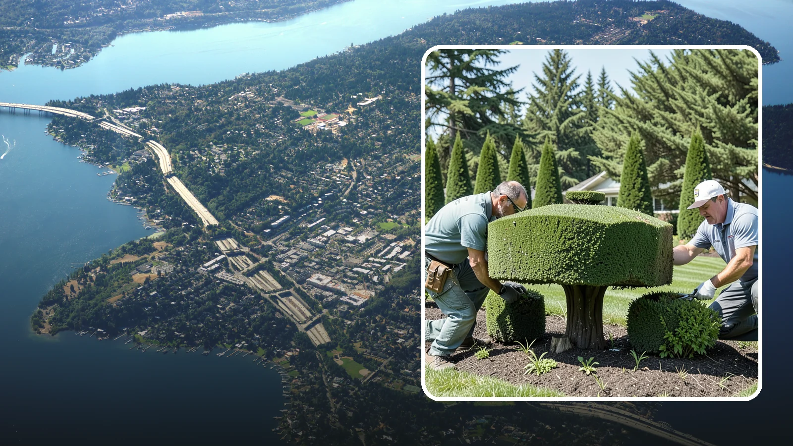 Topiary Pruning in Mercer Island, King County, WA - Expert topiary care that maintains geometric and sculpted forms with precision and consistency.