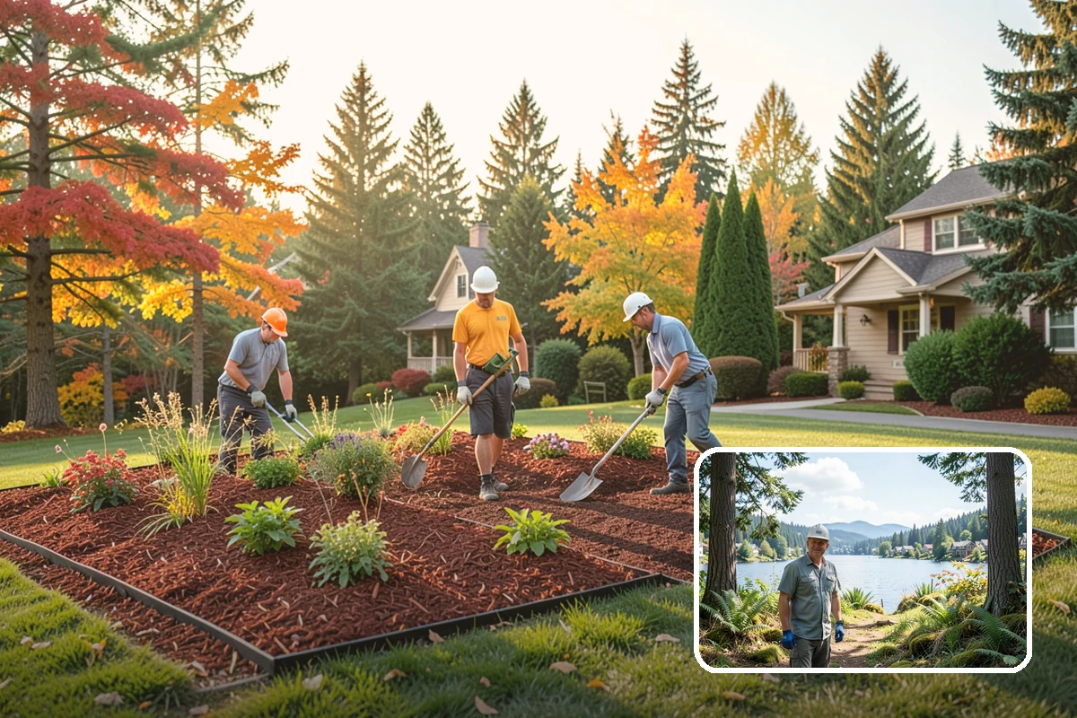 Topiary Pruning in Milton, King County, WA - Crisp, precise geometric forms