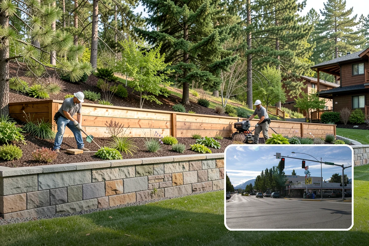 Topiary Pruning in North Bend, King County, WA - Crisp, precise geometric forms