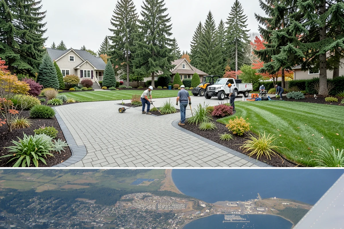 Topiary Pruning in Oak Harbor, Island County, WA - Requires frequent trims through the growing season to hold the form.