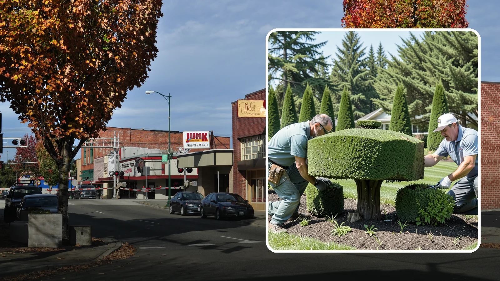 Topiary Pruning in Puyallup, Pierce County, WA - Expert topiary care that maintains geometric and sculpted forms with precision and consistency.