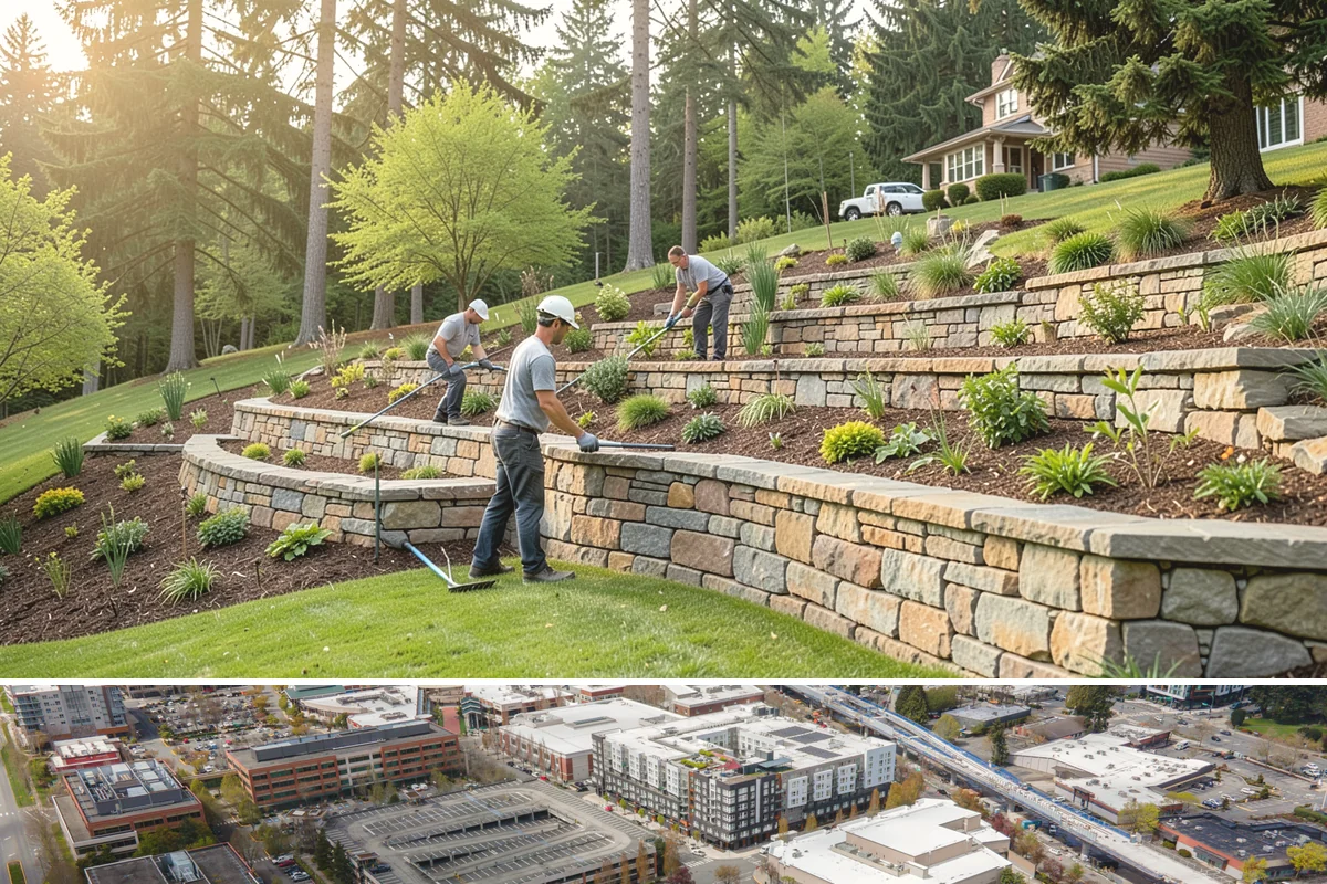Topiary Pruning in Redmond, King County, WA - Requires frequent trims through the growing season to hold the form.