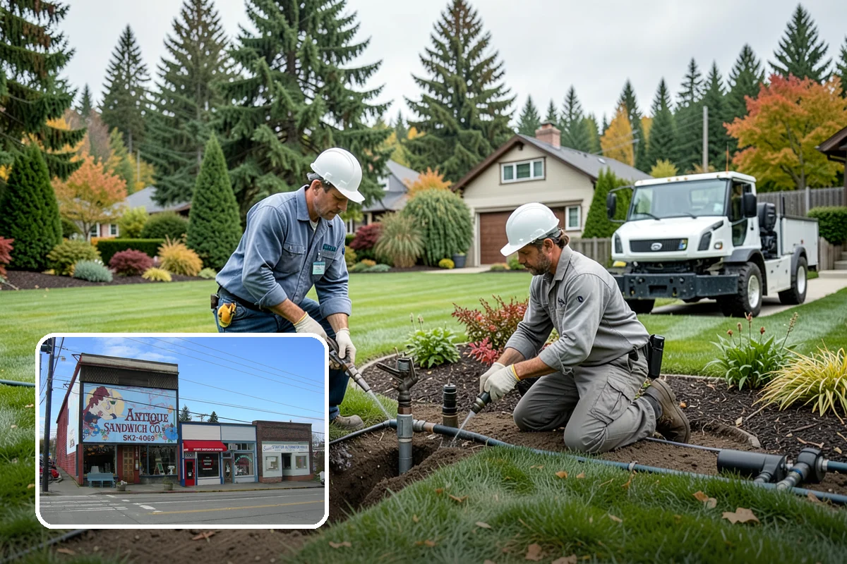 Topiary Pruning in Ruston, Pierce County, WA - Crisp, precise geometric forms