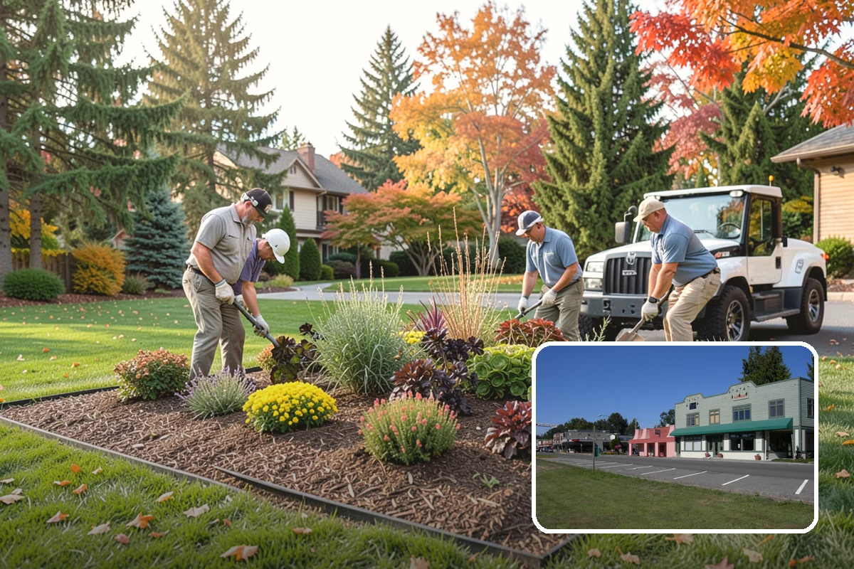 Topiary Pruning in Snoqualmie, King County, WA - Crisp, precise geometric forms