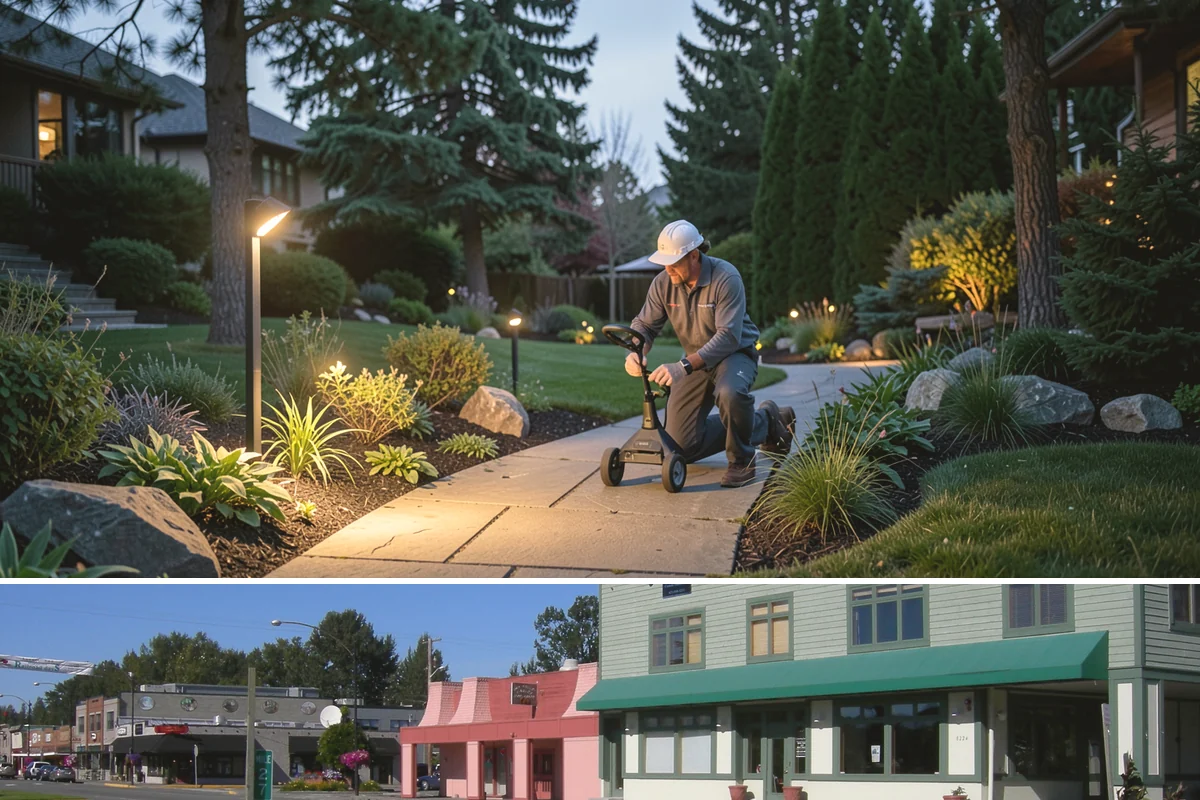 Topiary Pruning in Snoqualmie, King County, WA - Requires frequent trims through the growing season to hold the form.