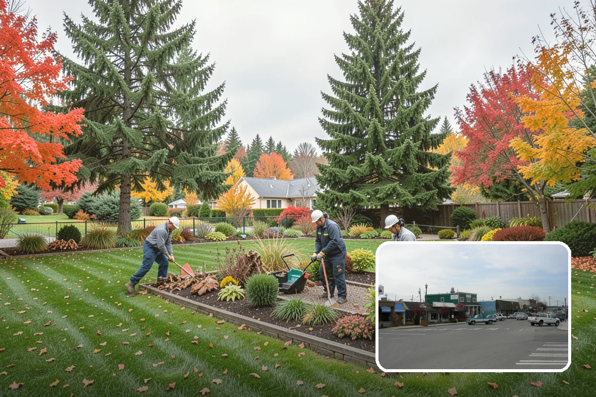 Topiary Pruning in Stanwood, Snohomish County, WA - Crisp, precise geometric forms