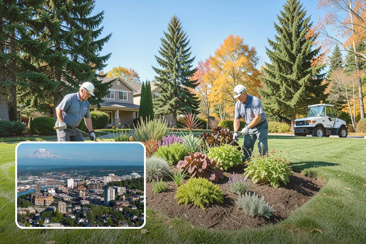 Topiary Pruning in Tacoma, Pierce County, WA - Crisp, precise geometric forms