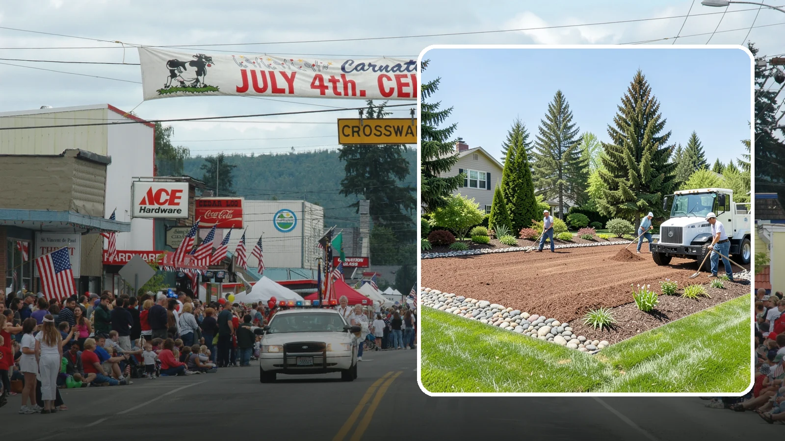 Topsoil Delivery in Carnation, King County, WA - Quality screened topsoil and garden soil delivered and placed for new beds, lawns, and grade repair.