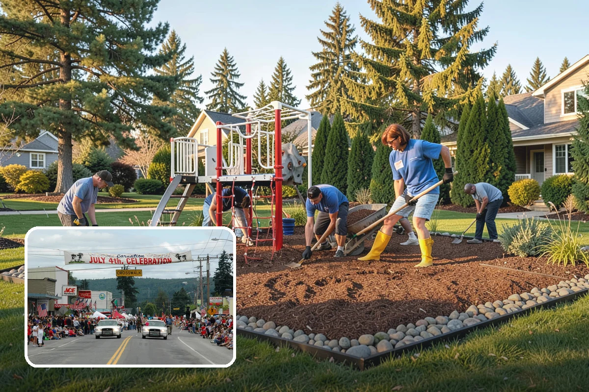 Topsoil Delivery in Carnation, King County, WA - Quality screened soil for any project
