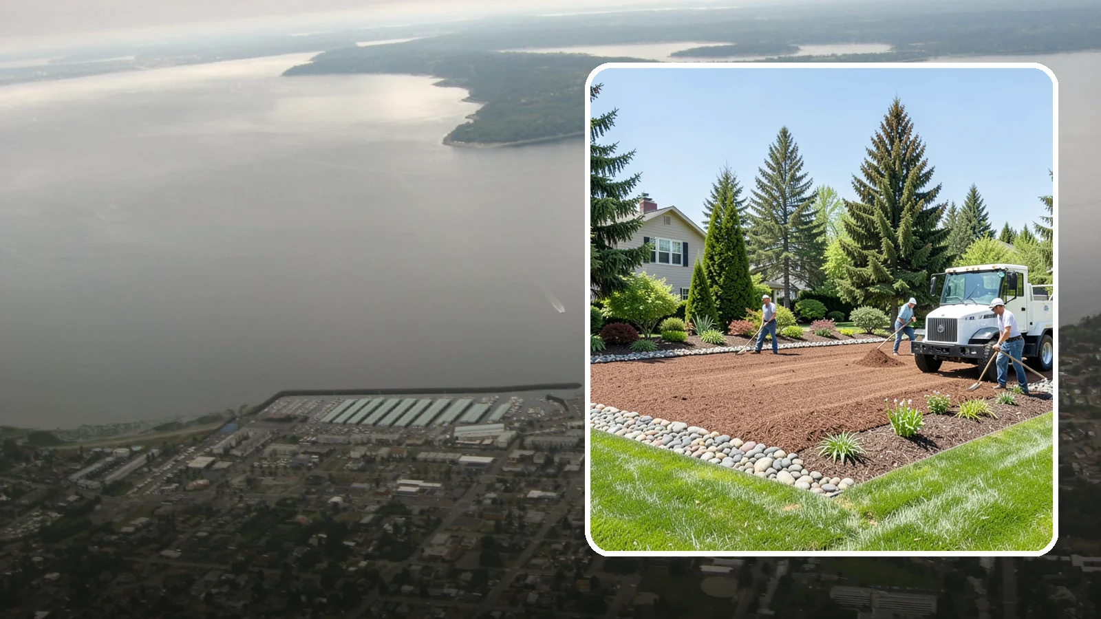 Topsoil Delivery in Des Moines, King County, WA - Quality screened topsoil and garden soil delivered and placed for new beds, lawns, and grade repair.