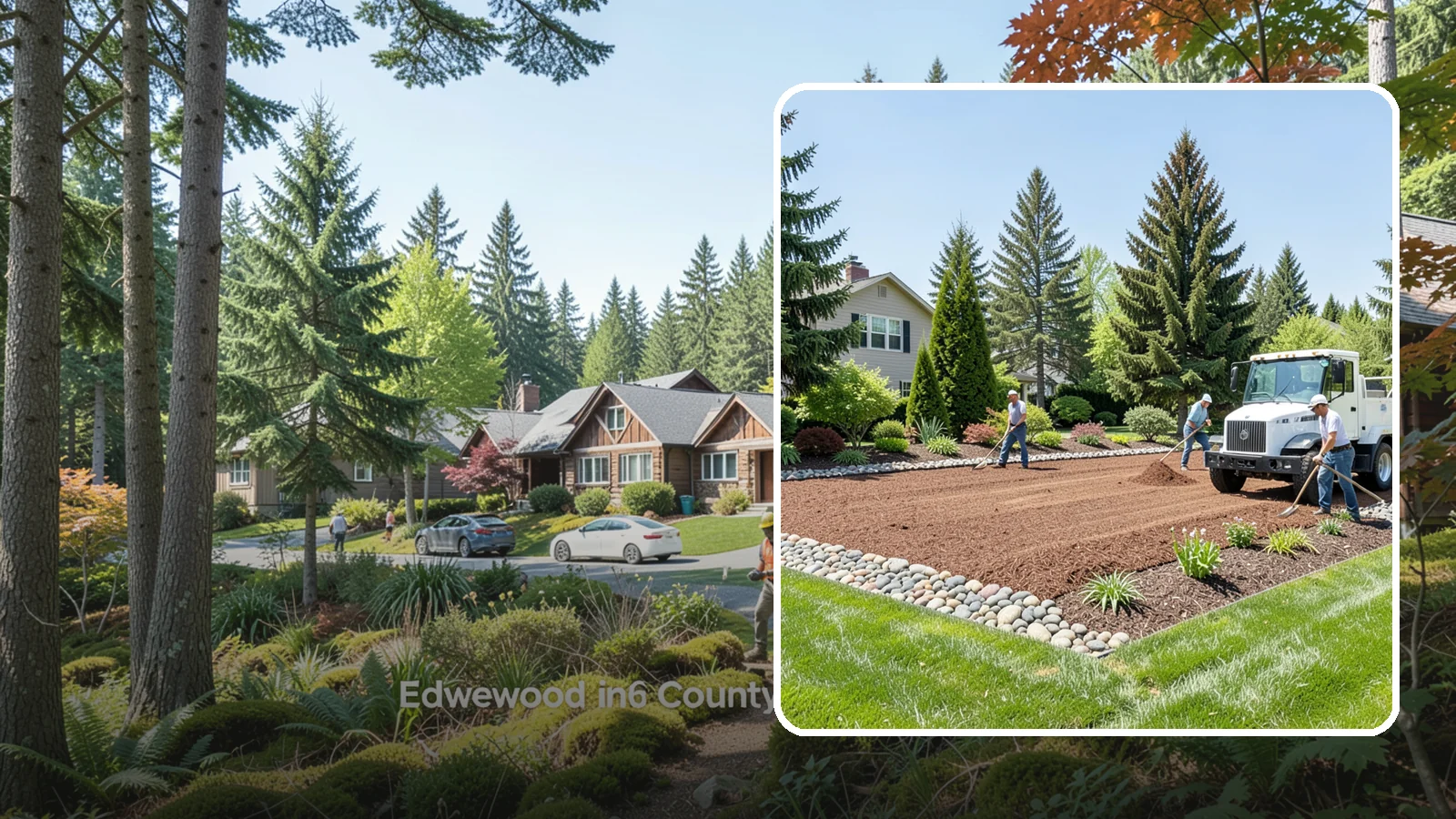 Topsoil Delivery in Edgewood, Pierce County, WA - Quality screened topsoil and garden soil delivered and placed for new beds, lawns, and grade repair.