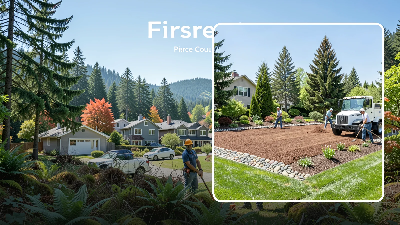Topsoil Delivery in Fircrest, Pierce County, WA - Quality screened topsoil and garden soil delivered and placed for new beds, lawns, and grade repair.