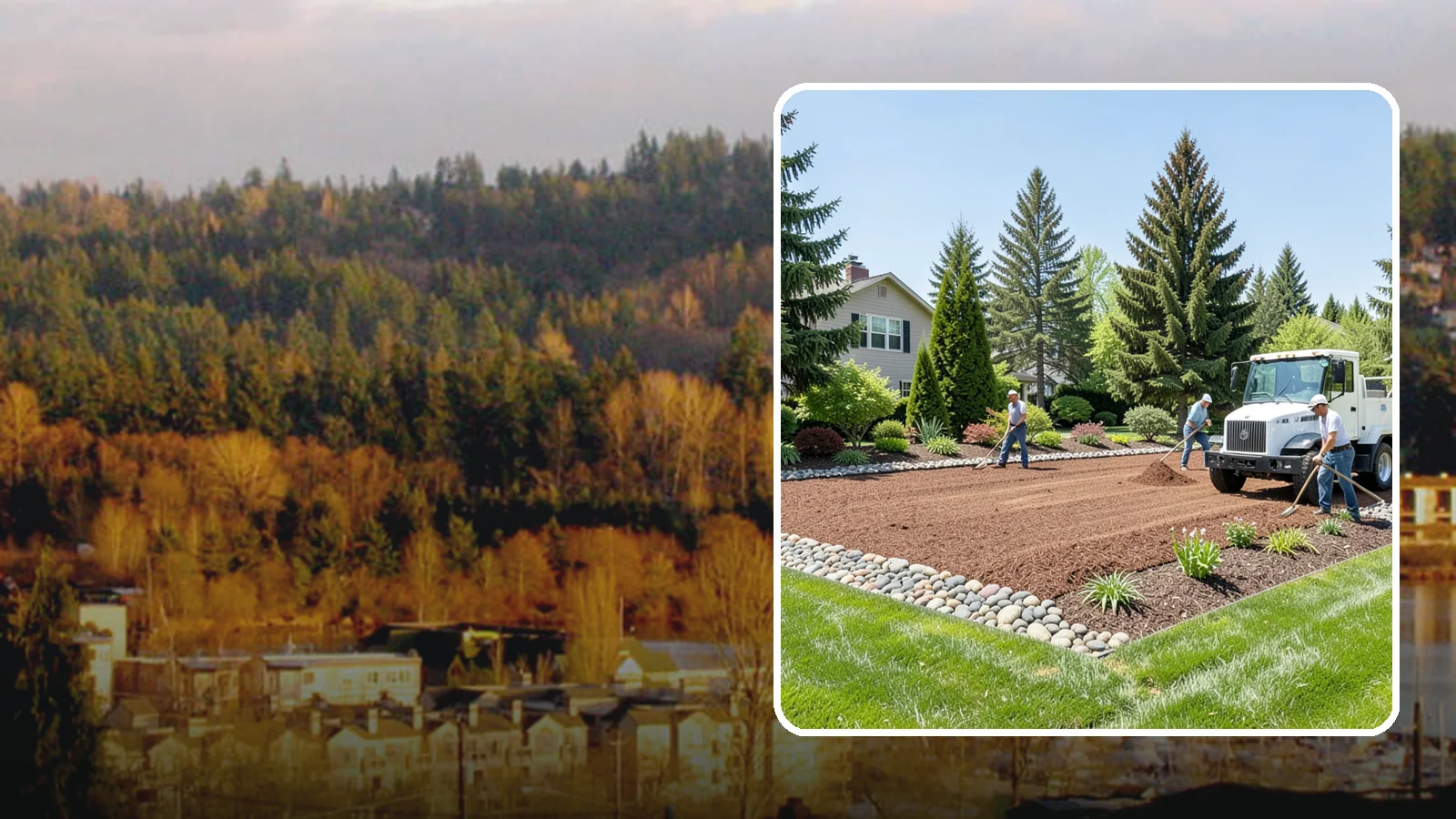 Topsoil Delivery in Kenmore, King County, WA - Quality screened topsoil and garden soil delivered and placed for new beds, lawns, and grade repair.