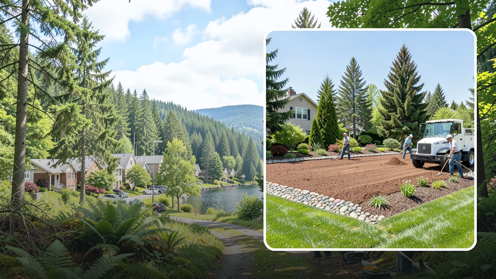 Topsoil Delivery in Lake Forest Park, King County, WA - Quality screened topsoil and garden soil delivered and placed for new beds, lawns, and grade repair.