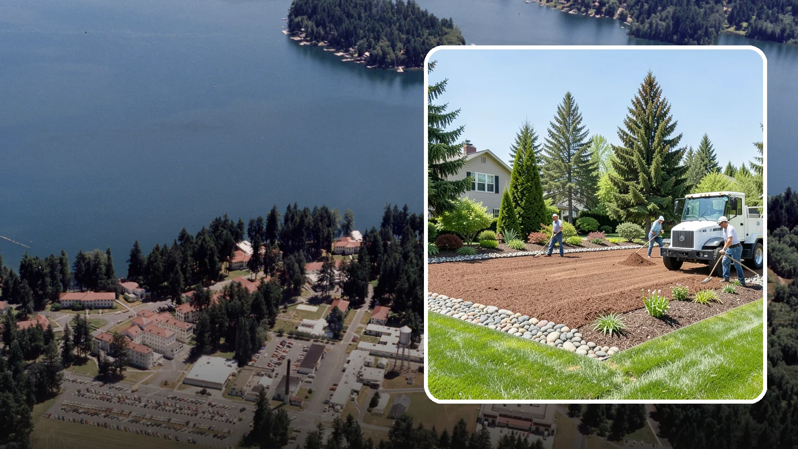 Topsoil Delivery in Lakewood, Pierce County, WA - Quality screened topsoil and garden soil delivered and placed for new beds, lawns, and grade repair.