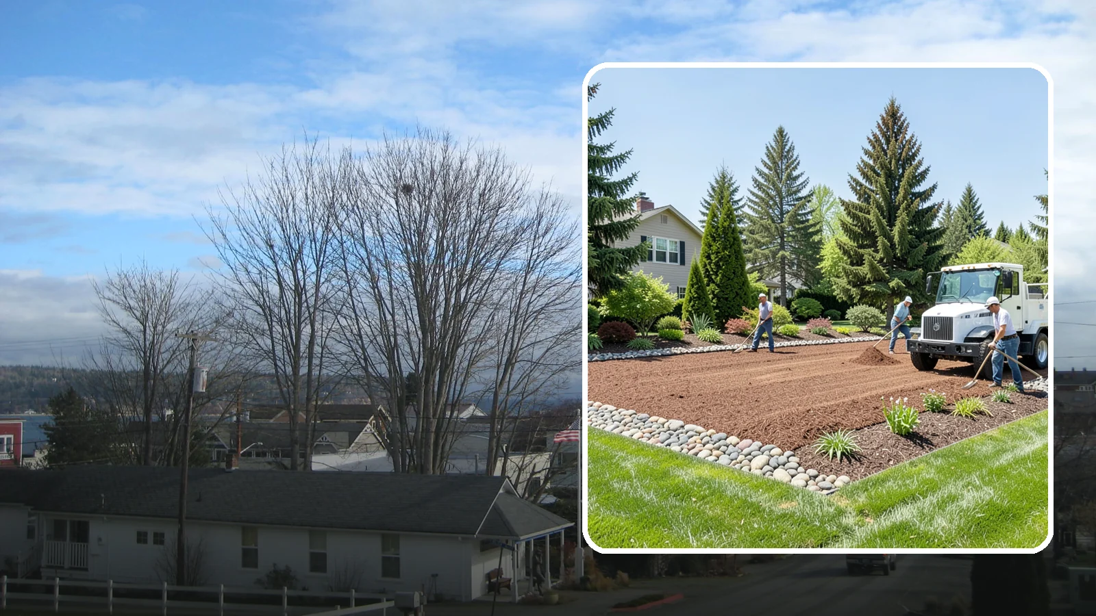Topsoil Delivery in Langley, Island County, WA - Quality screened topsoil and garden soil delivered and placed for new beds, lawns, and grade repair.