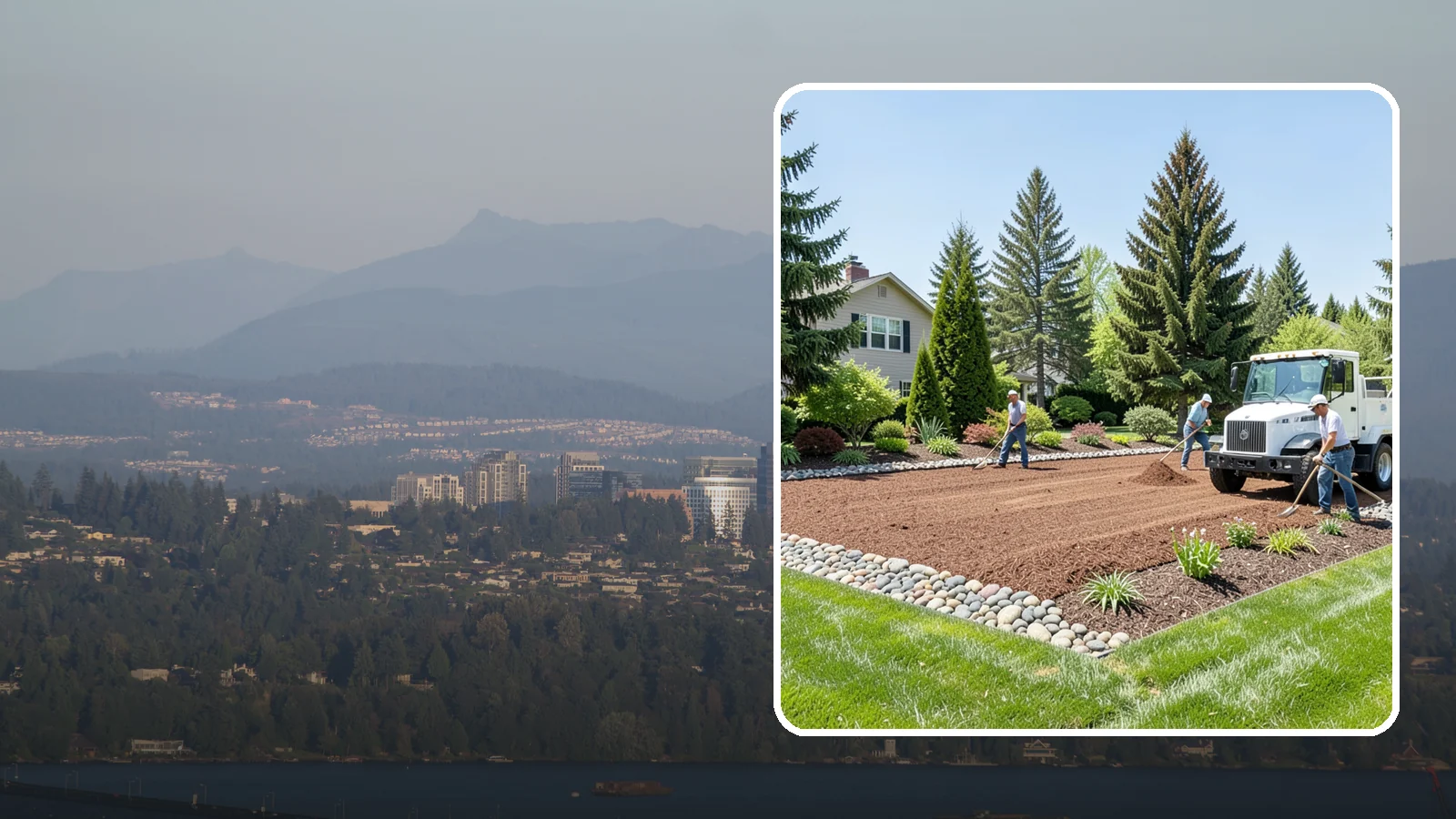 Topsoil Delivery in Medina, King County, WA - Quality screened topsoil and garden soil delivered and placed for new beds, lawns, and grade repair.